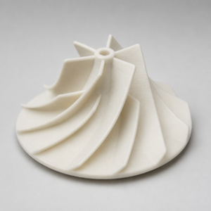 3D-gedrucktes Verdichterrad aus Nylon für Strömungs- und Passtests